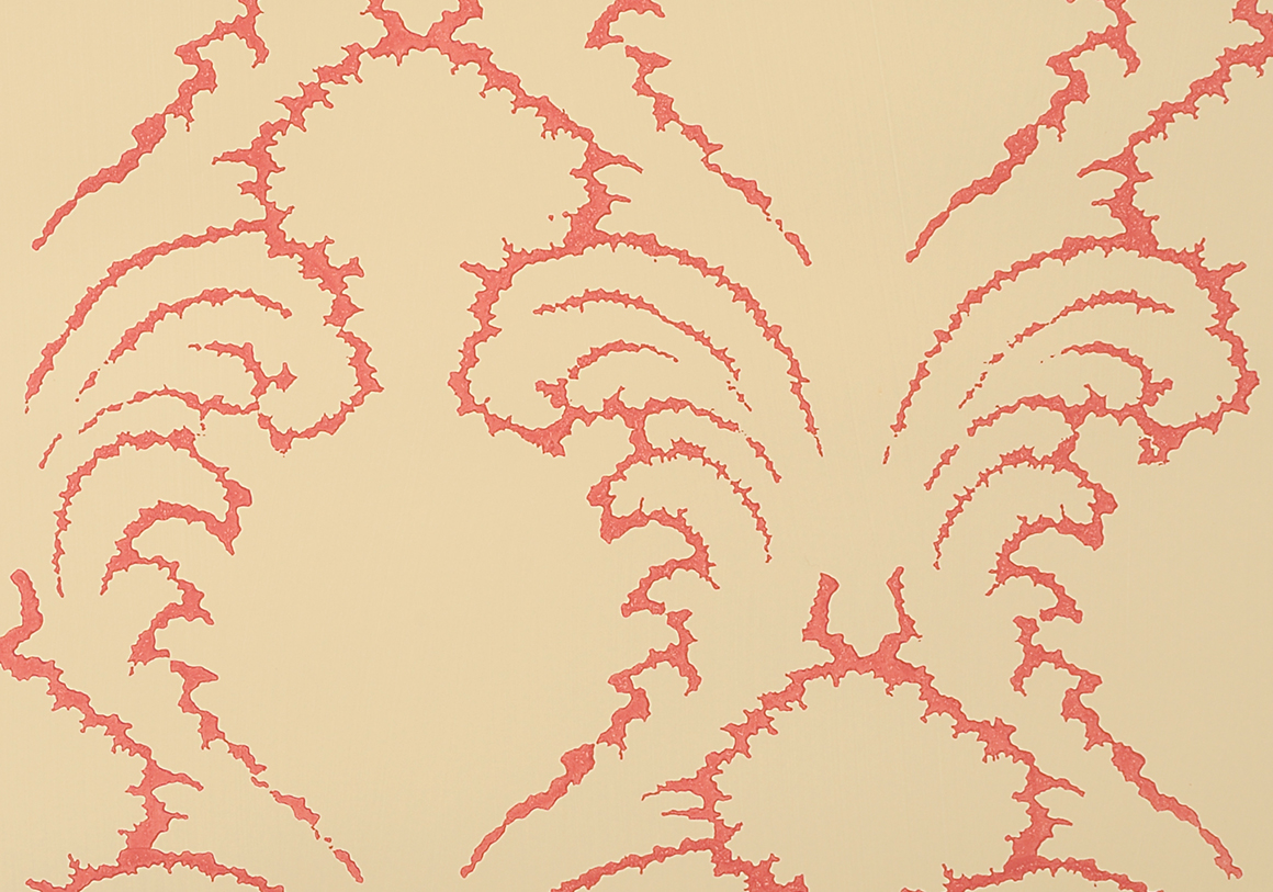 Pineapple Frond Wallpaper - Watermelon