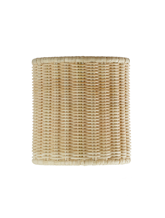 David Netto - The Rattan Drum Wall Light Shade