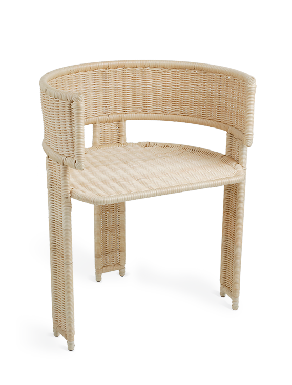 The Rattan Nijinsky Chair