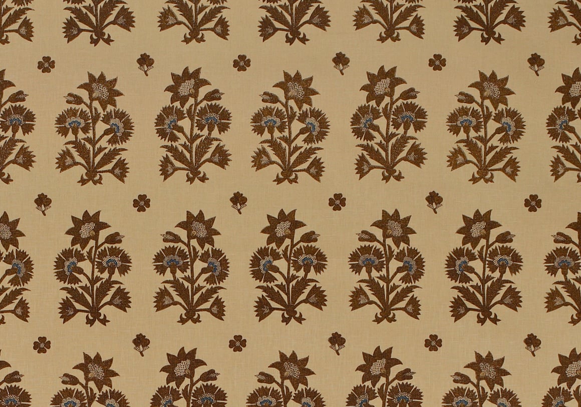 Safavid Carnation - Date - Sand Linen