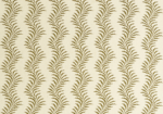 Scrolling Fern Silhouette - Moss - Mutka Silk