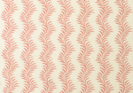 Scrolling Fern Silhouette - Sorolla Red - Mutka Silk
