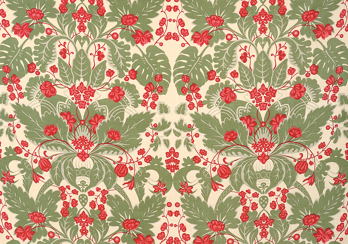 Sophie Coryndon - Strawberry Crown - Strawberry - Stone Linen