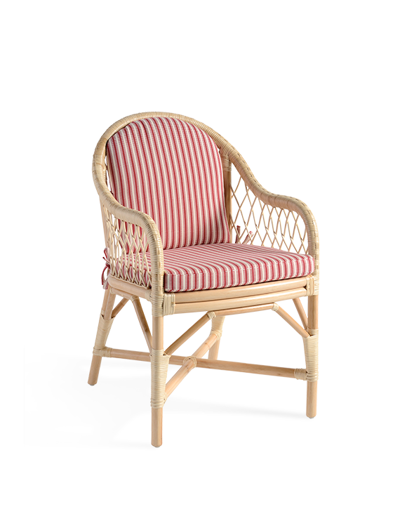 The Rattan Lily Dining Chair