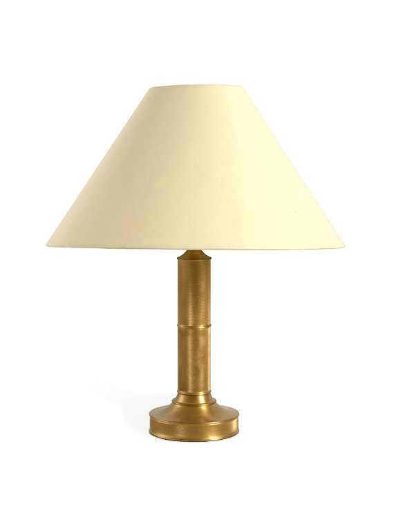 The Knurled Column Lamp - Medium