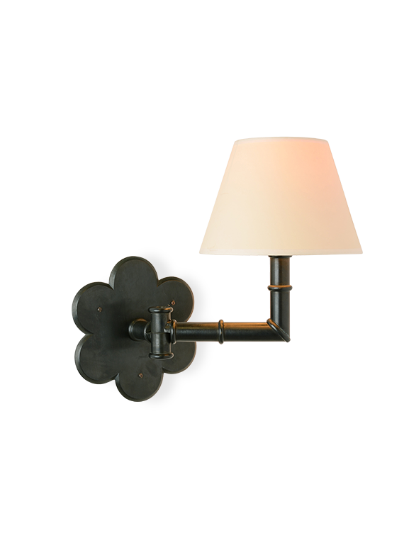 The Petal Wall Light - With One Swing Arm
