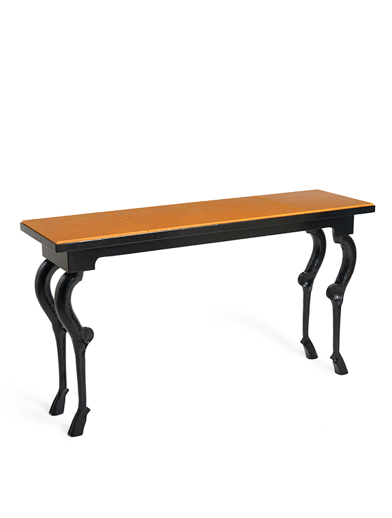 Stag console table deals