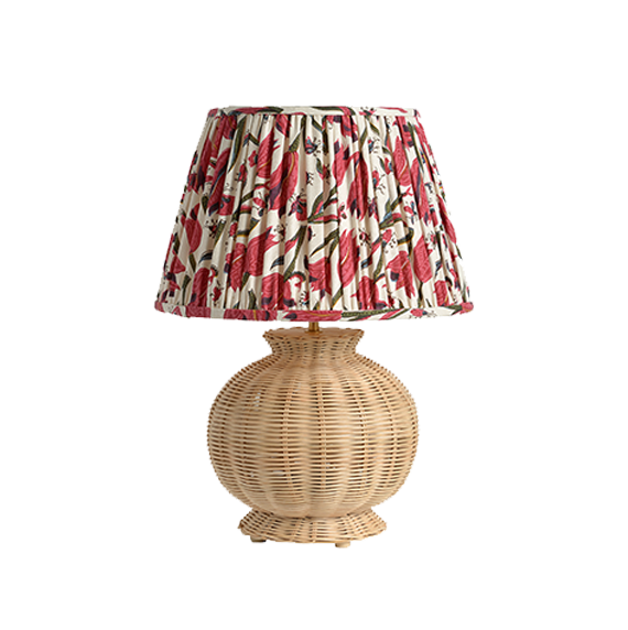 The Rattan Galia Table Lamp