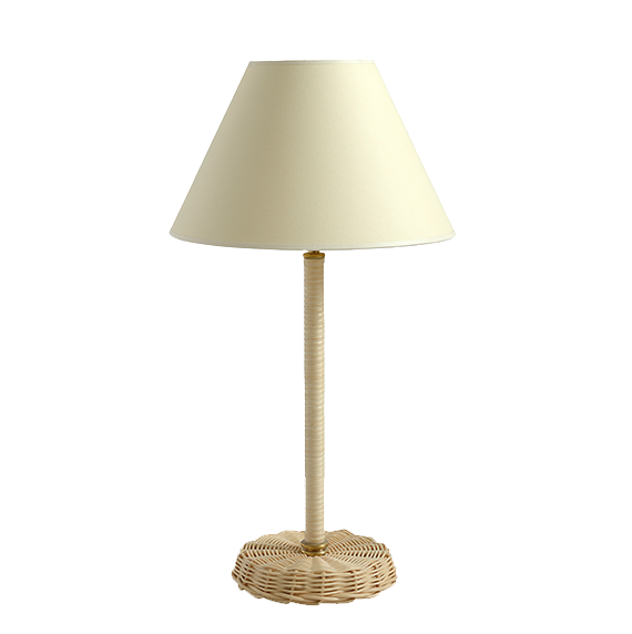 The Rattan Weymouth Table Lamp