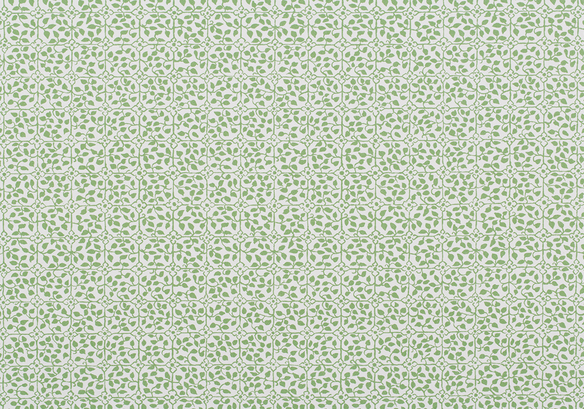 Sophie Coryndon - Wilton Vine - Hart Green - Cotton Poplin