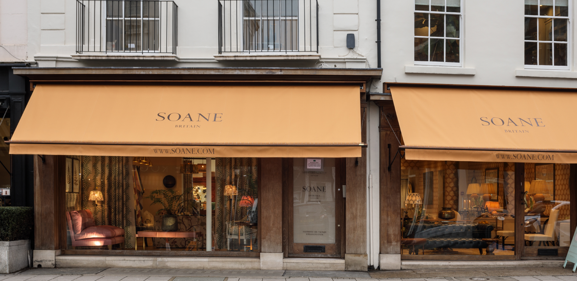 Soane Britain Showrooms: Slide 1