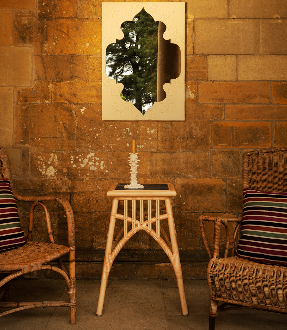 The Dryad® Rattan Leighton Side Table
