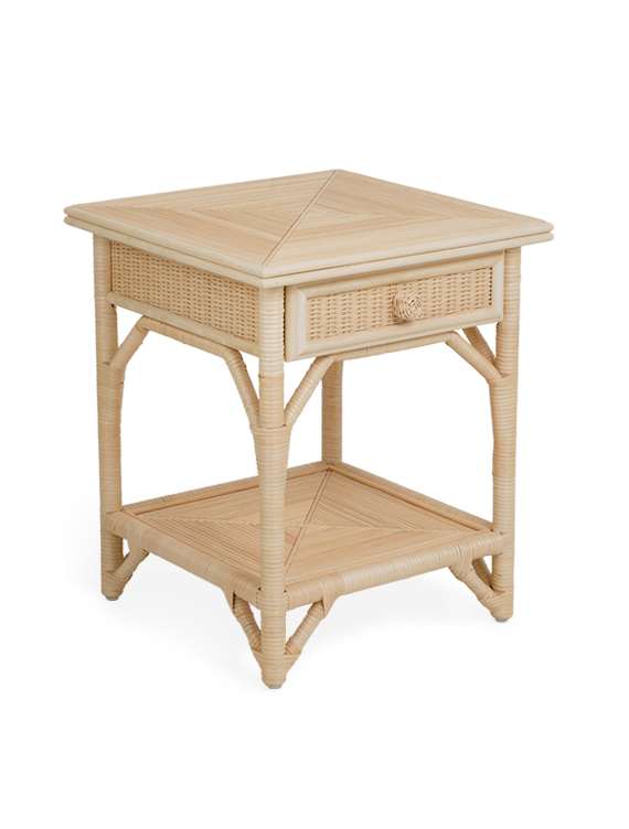 The Rattan Belmont Bedside Table