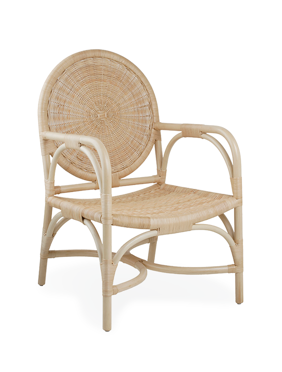 The Rattan Carousel Armchair