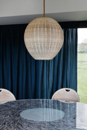 Old Flax - Teal - Weave: lifestyle