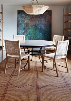 The Belvedere Dining Table: lifestyle