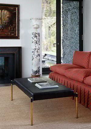 The Crillon Ottoman: lifestyle