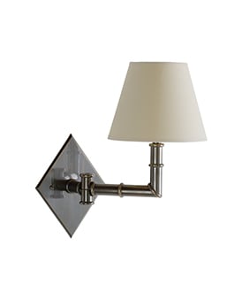 The Diamond Wall Light - With One Swing Arm