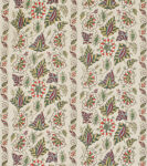 Filigree Flower - Original - Stone Linen