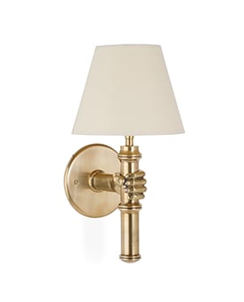 The Hand And Bamboo Wall Light - Left Hand