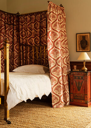 Leopard Palm - Carnelian - Weave: lifestyle