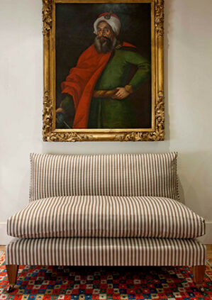 Jajim Stripe - Chestnut - Weave: lifestyle
