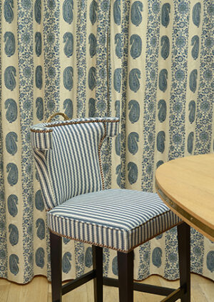 Jajim Stripe - Persian Blue - Weave: lifestyle