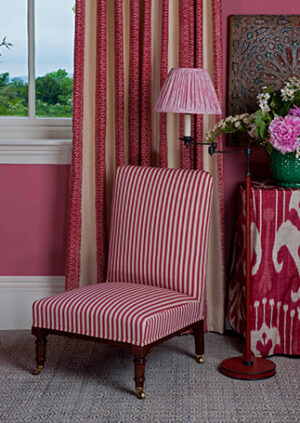 Jajim Stripe - Red - Weave: lifestyle