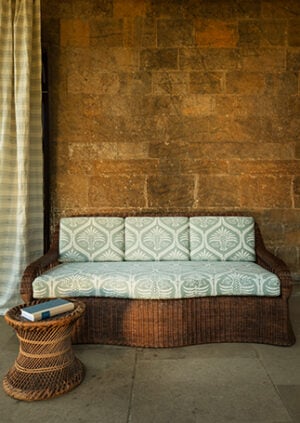 Leopard Palm - Dove - Weave: lifestyle
