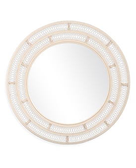 The Rattan Coral Mirror - Monumental