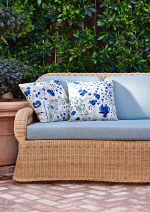 Old Flax - Sky Blue - Weave: lifestyle