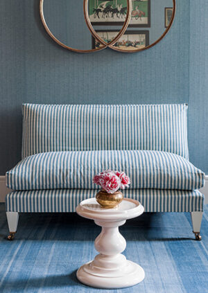 Old Flax - Azure - Weave: lifestyle