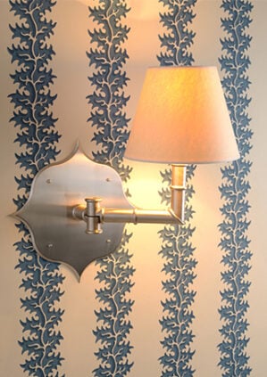 The Ottoman Wall Light - With One Swing Arm: lifestyle