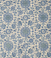 Persian Flower - Lapis - Stone Linen