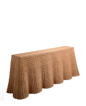 The Rattan Ripple Console - Monumental