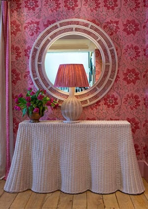 Rattan - Shell Pink: lifestyle
