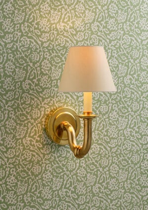 The Round Cygnet Wall Light: lifestyle