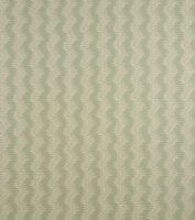 Scrolling Fern Silhouette Wallpaper - Cream On Duck Egg Blue