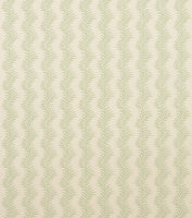 Scrolling Fern Silhouette Wallpaper - Leaf Green