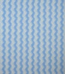 Scrolling Fern Silhouette Wallpaper - Cream On Jasper Blue