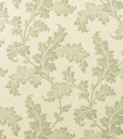 Scrolling Acanthus - Eau De Nil - Ivory Linen
