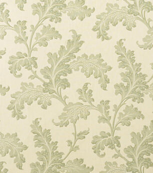Scrolling Acanthus - Eau De Nil - Ivory Linen
