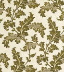 Scrolling Acanthus - Moss - Mutka Silk