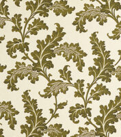 Scrolling Acanthus - Moss - Mutka Silk