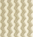 Scrolling Fern Silhouette - Moss - Mutka Silk