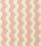 Scrolling Fern Silhouette - Sorolla Red - Mutka Silk