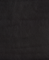 Shiny Black Cow Hide Leather