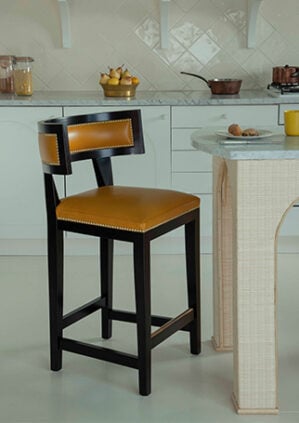 The Klismos Counter Height Stool: lifestyle