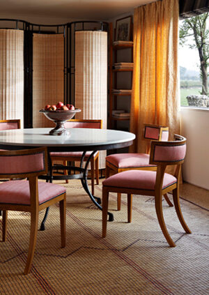 The Klismos Dining Chair: lifestyle