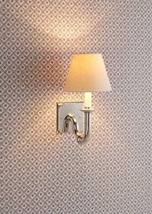 The Square Cygnet Wall Light: lifestyle